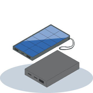 画像:モバイルバッテリー