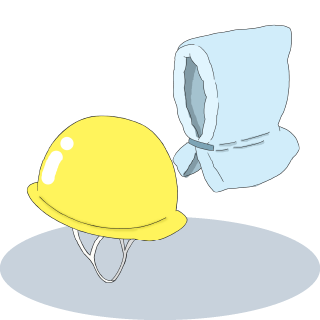 画像:ヘルメット・防災ずきん