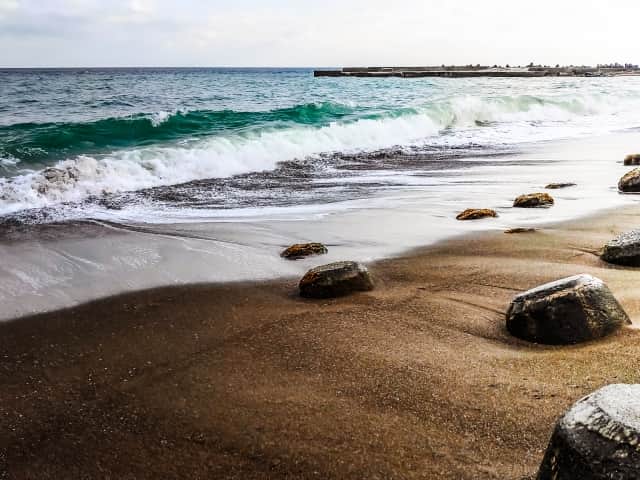 海岸の写真