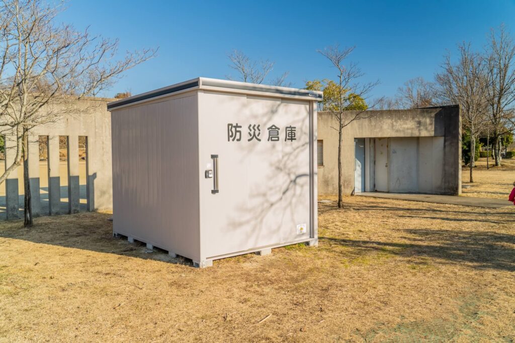 防災倉庫の写真